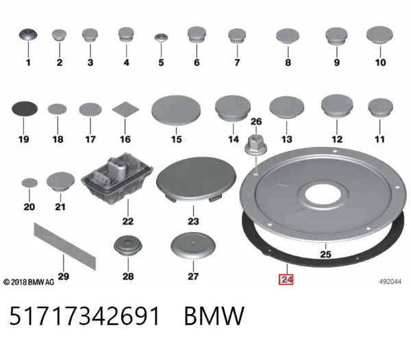  51717342691 BMW