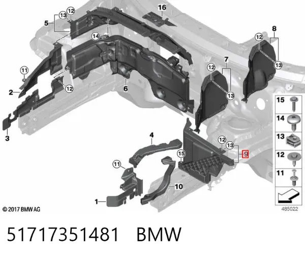  51717351481 BMW