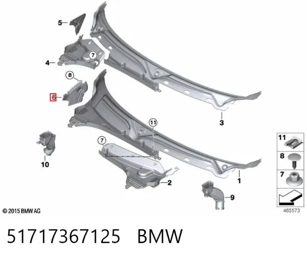  51717367125 BMW