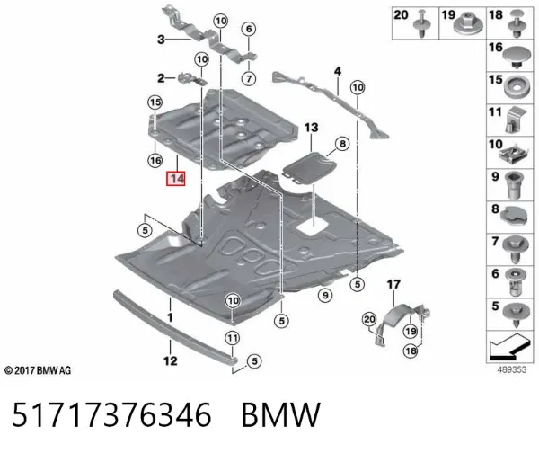  51717376346 BMW