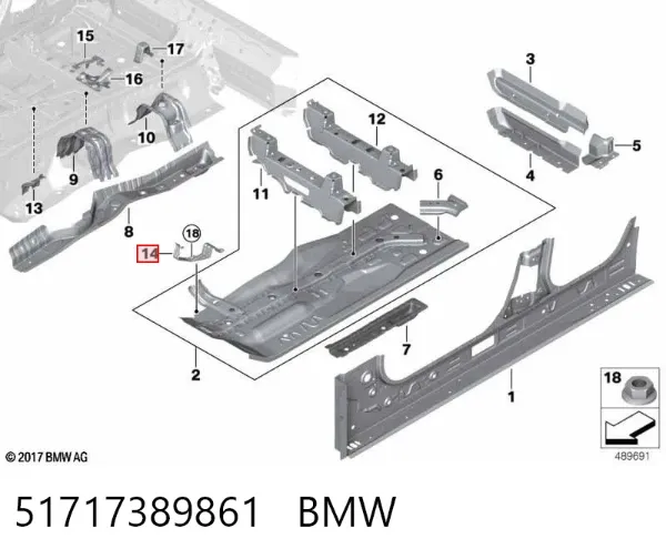  51717389861 BMW