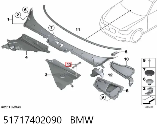  51717402090 BMW