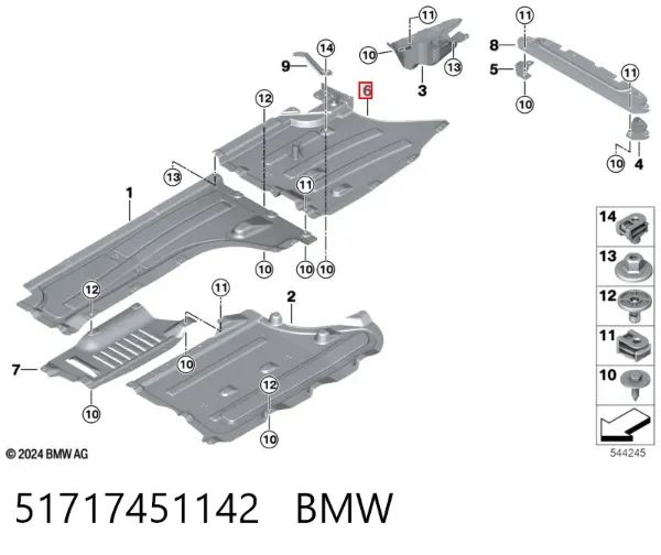  51717451142 BMW