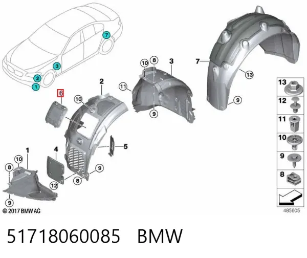  51718060085 BMW
