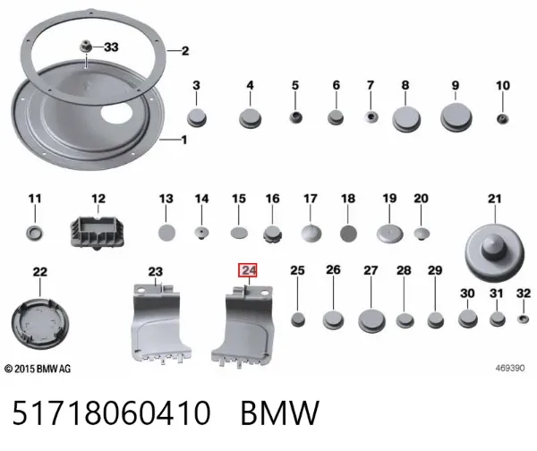  51718060410 BMW