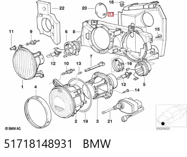  51718148931 BMW