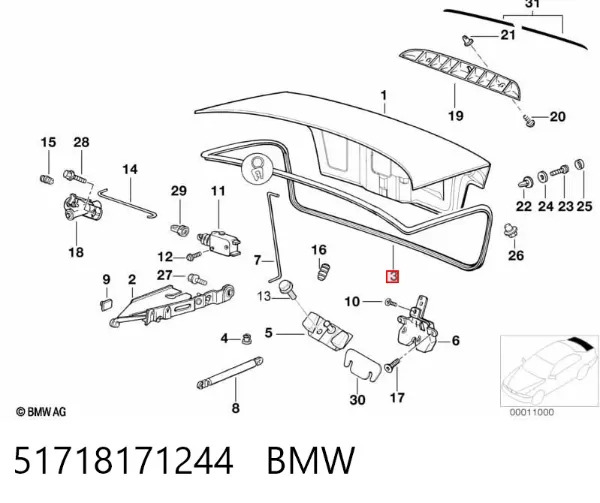  51718171244 BMW