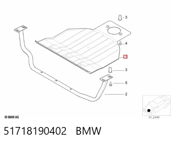Захист двигуна BMW 7 E38