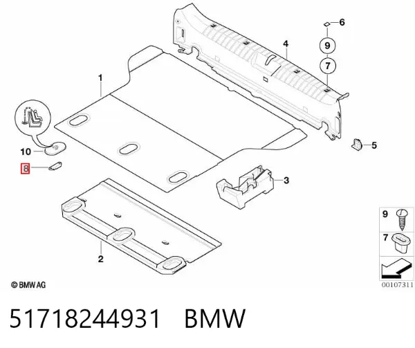  51718244931 BMW