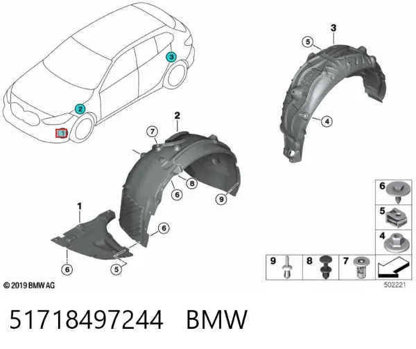  51718497244 BMW