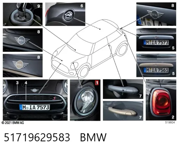  51719629583 BMW