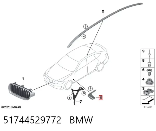  51744529772 BMW