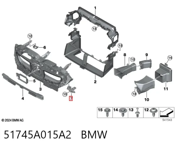  51745A015A2 BMW