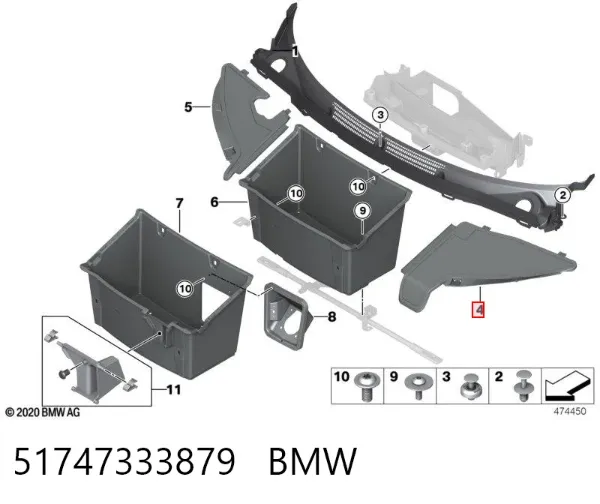  51747333879 BMW