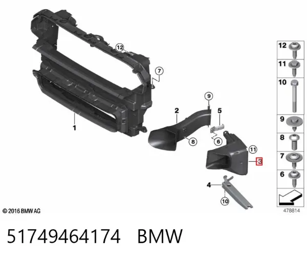  51749464174 BMW