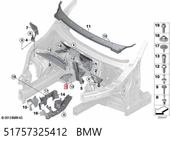  51757325412 BMW