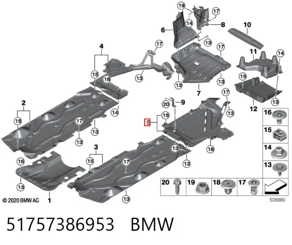  51757386953 BMW