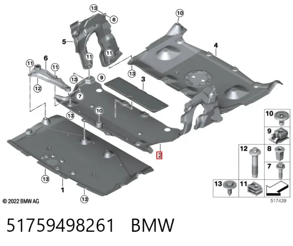  51759498261 BMW