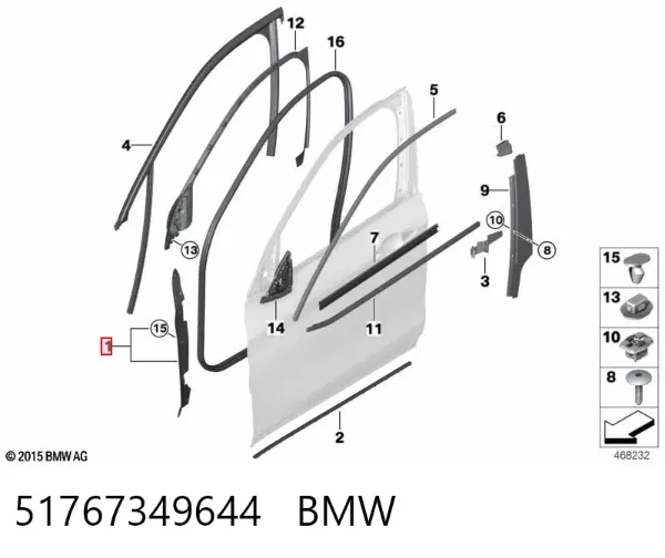  51767349644 BMW