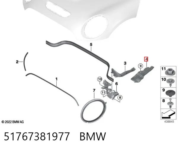  51767381977 BMW