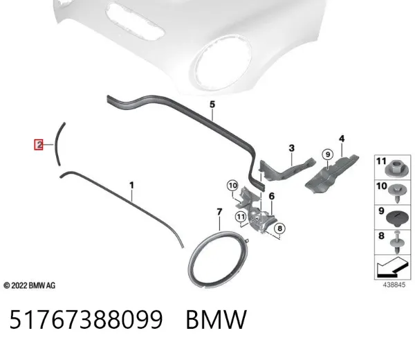  51767388099 BMW