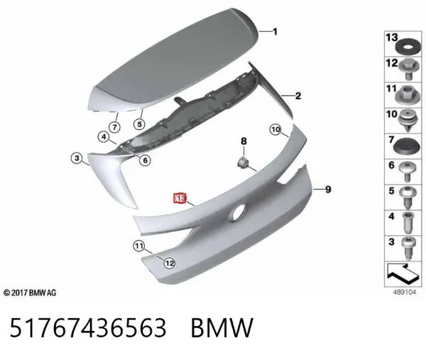 51767436563 BMW
