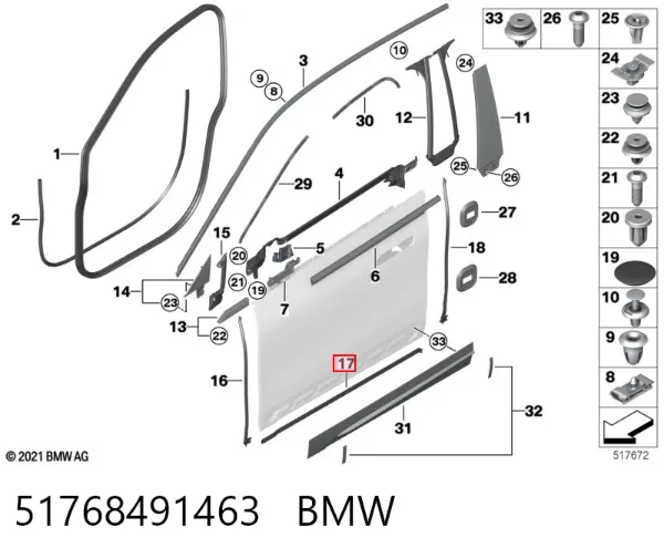  51768491463 BMW