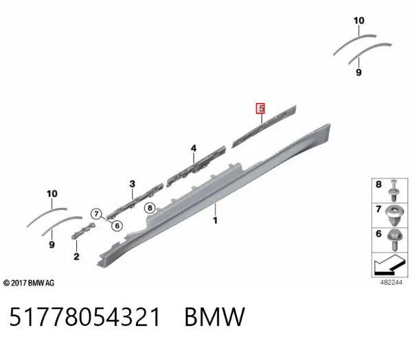  51778054321 BMW