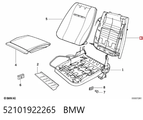  52101922265 BMW