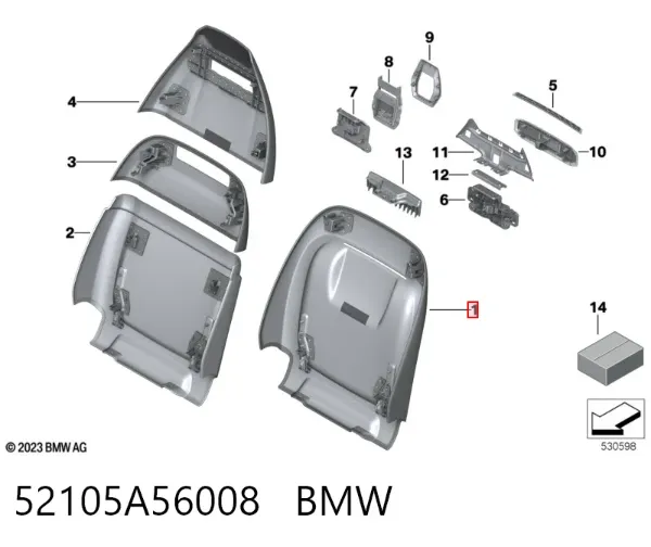  52105A56008 BMW