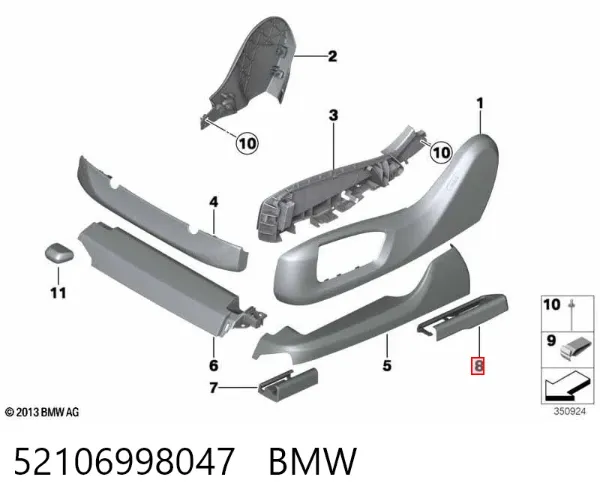  52106998047 BMW