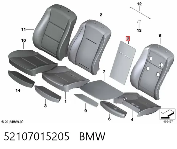  52107015205 BMW