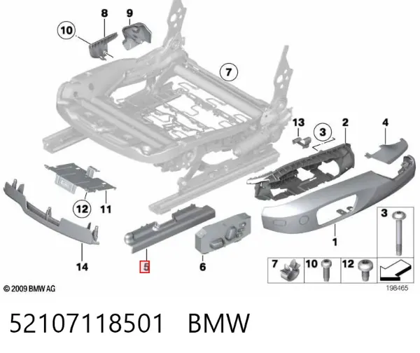  52107118501 BMW