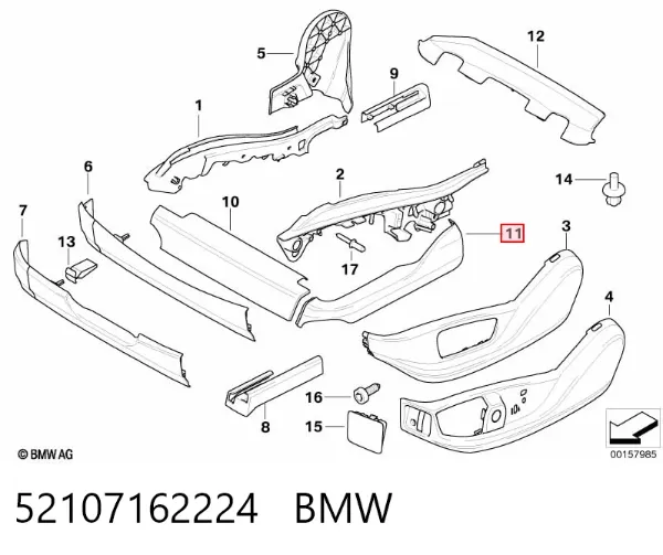  52107162224 BMW