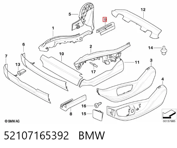  52107165392 BMW