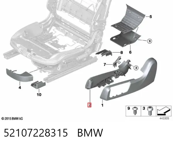  52107228315 BMW