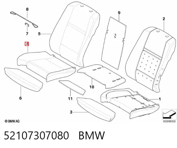  52107307080 BMW