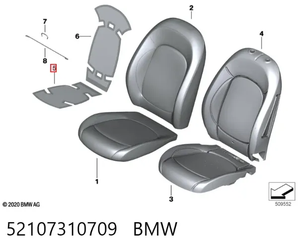  52107310709 BMW