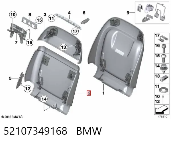  52107349168 BMW