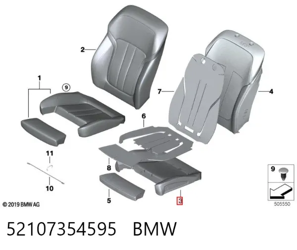  52107354595 BMW