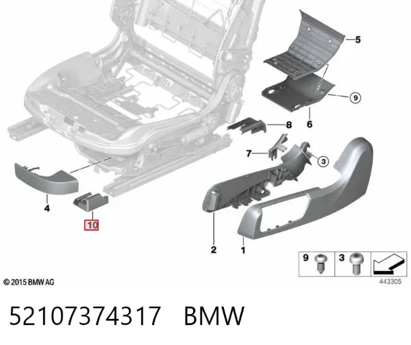  52107374317 BMW