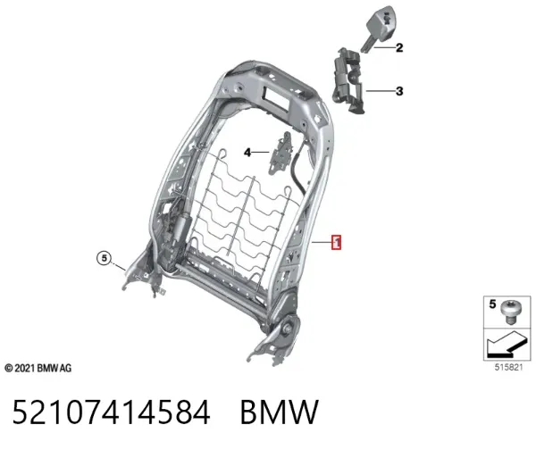  52107414584 BMW