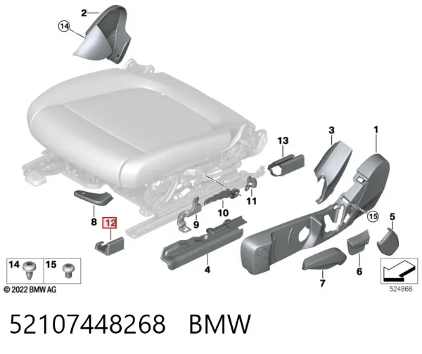  52107448268 BMW