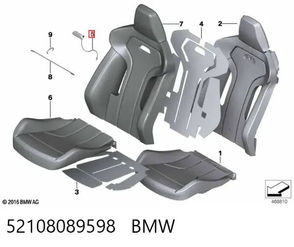  52108089598 BMW