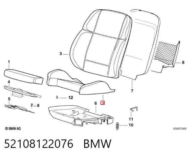  52108122076 BMW
