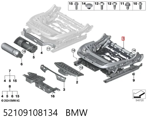  52109108134 BMW