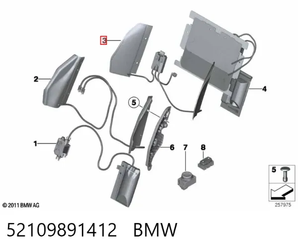  52109891412 BMW