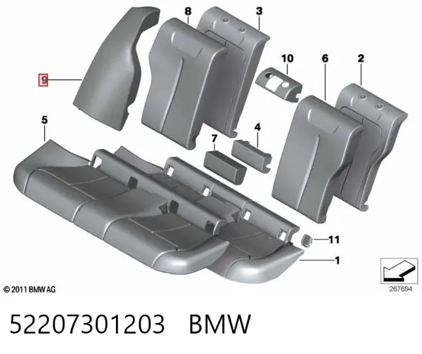  52207301203 BMW
