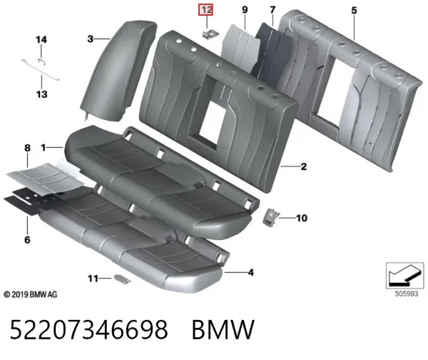  52207346698 BMW