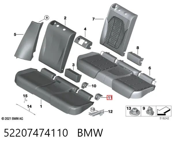  52207474110 BMW